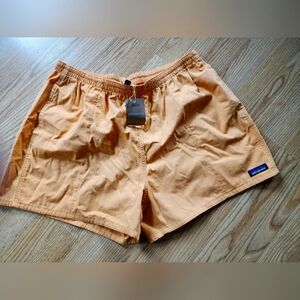 Patagonia Women's Athletic Shorts in Light Orange
